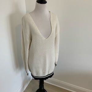 BP Long Low Cut Sweater